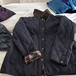 Women's Quilted Jacket - grayish Blue